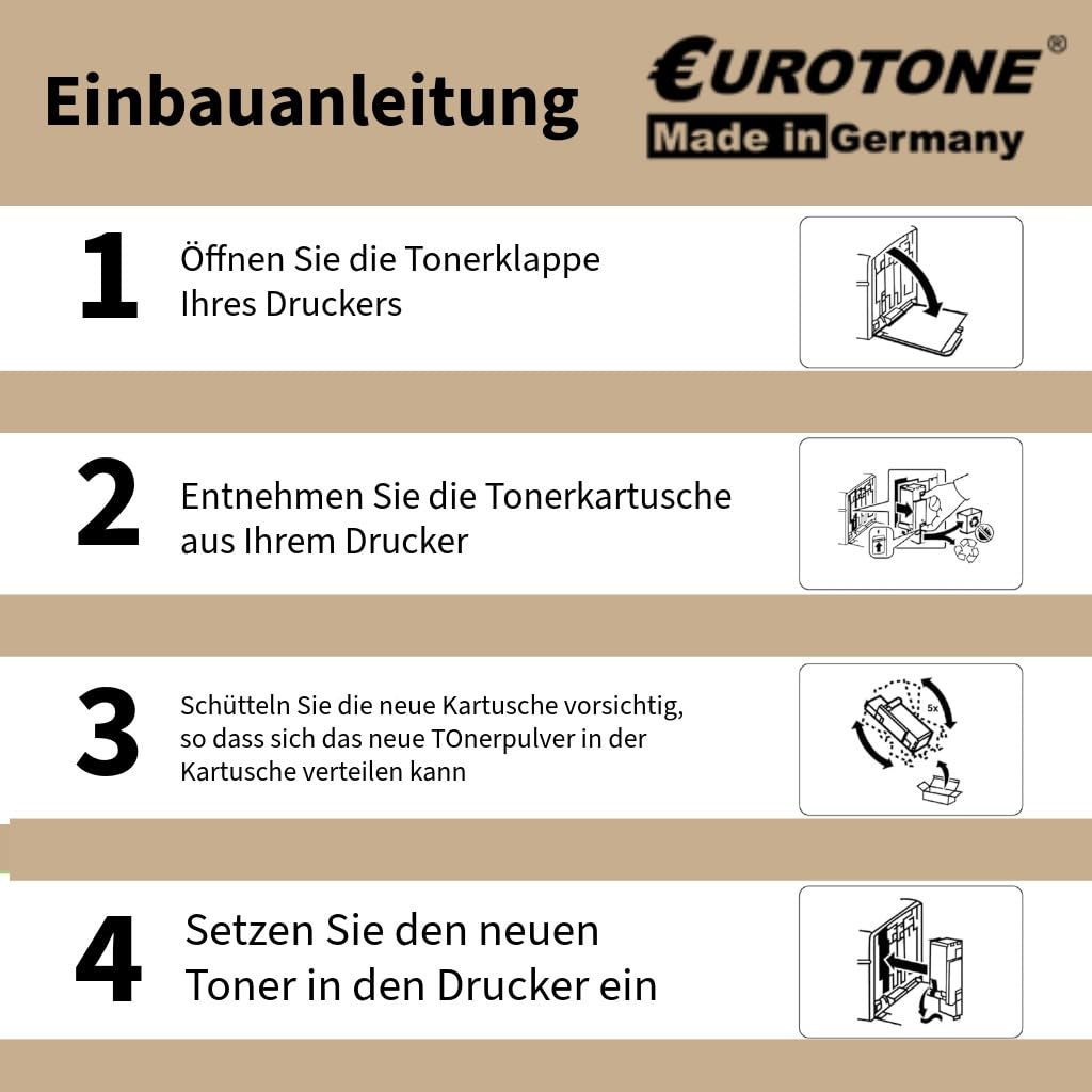 Eurotone Toner 3X kompatybilny z Xerox Phaser 6700 zastępuje 106R01510 Black o 25% większa wydajność