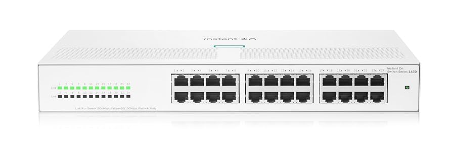 ほぼ新品aruba Instant On FCポート付きGbitスイッチ8ポート HPE Networking Instant On Switch 8p Gigabit 1830 | HPE 日本