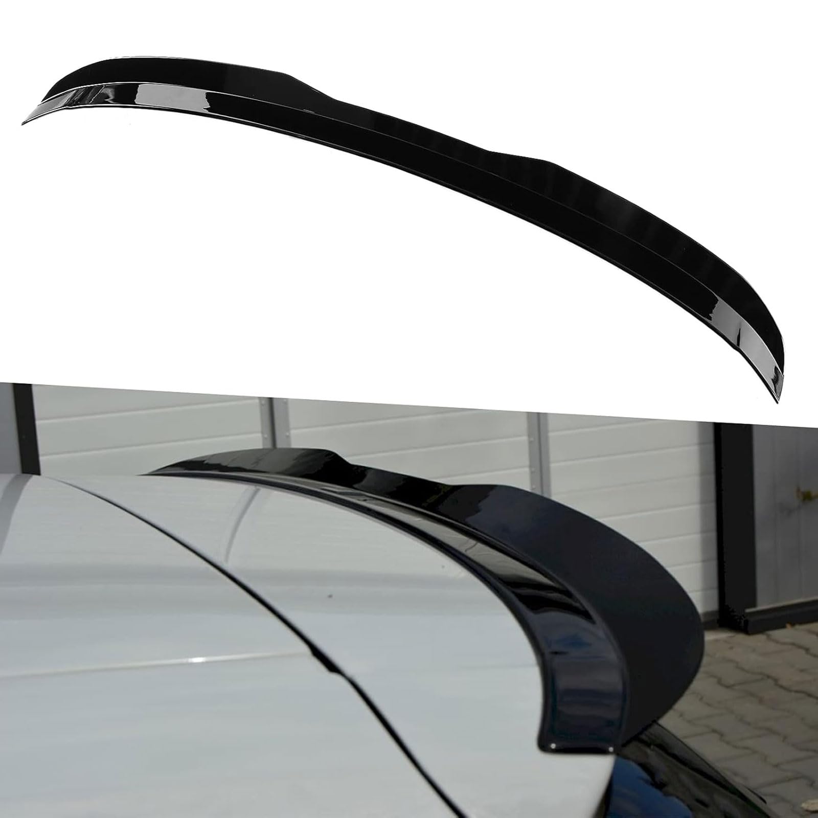 Spoiler posteriore per Nissan Juke 2010-2019, accessorio per lo styling, nero