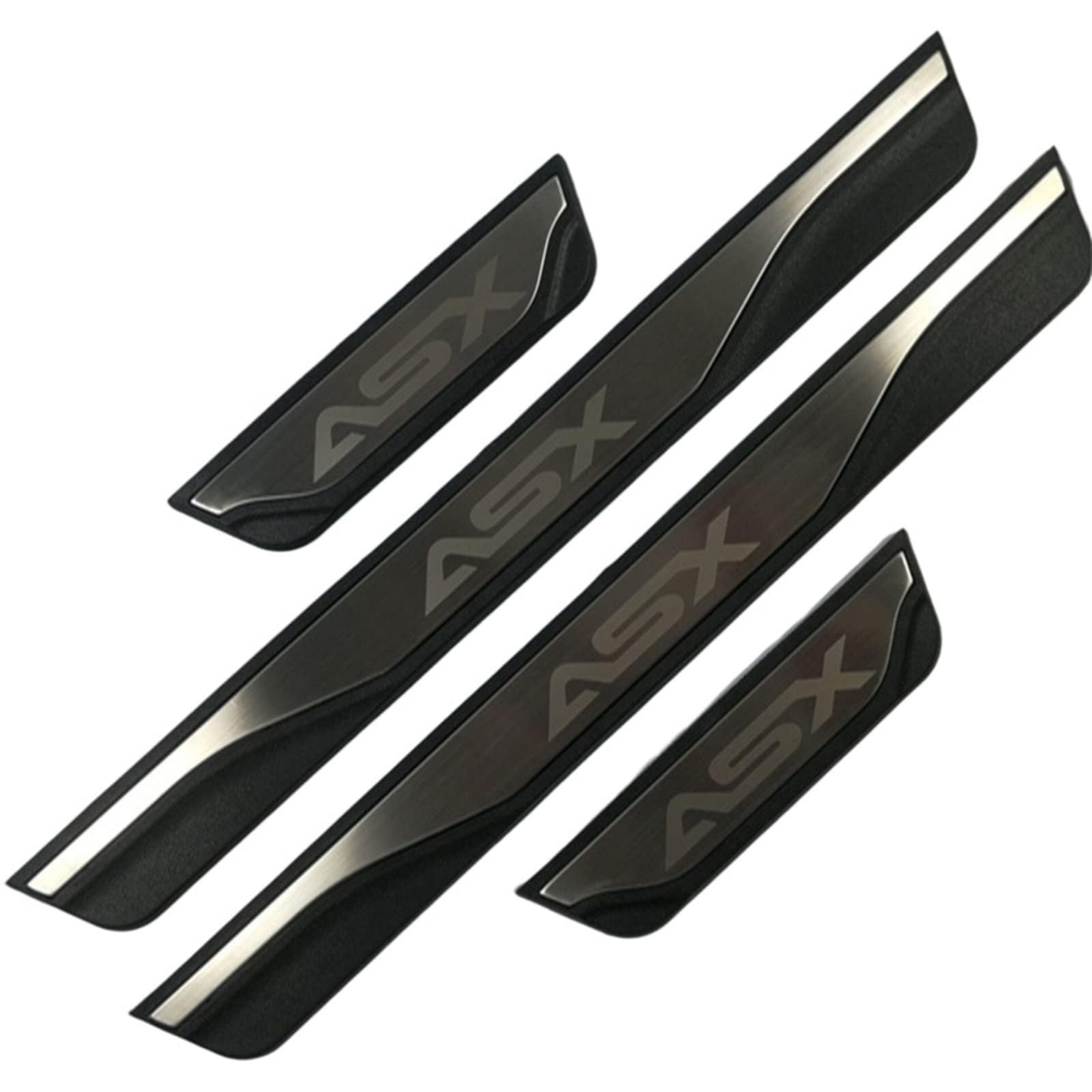Edelstahl Türschwellen Für Mitsubishi ASX 2012-2024 - 4tlg. Carbon Optik