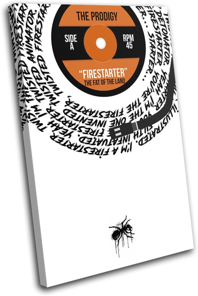 Bold Bloc Design Prodigy Firestarter Song Lyrics Vinyl