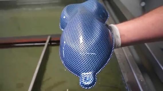 Hydrographic Film Carbon Fiber Ice Silver & Clear Real Carbon Fiber Look Transparent Twill Weave Hydro Graphic Water Transfer Film Hydro Dipping Dip Demon
