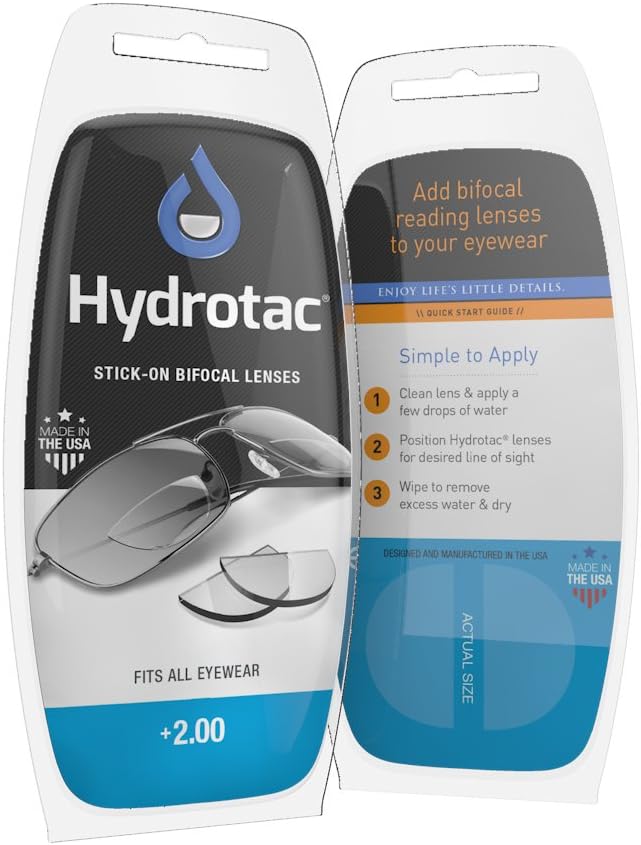 HYDROTACStick-On Bifocal Lenses (+2.00)
