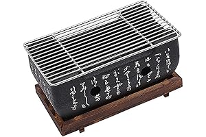 BBQ Plate Iwatani: Japanese Style Portable Charcoal Barbecue Grill