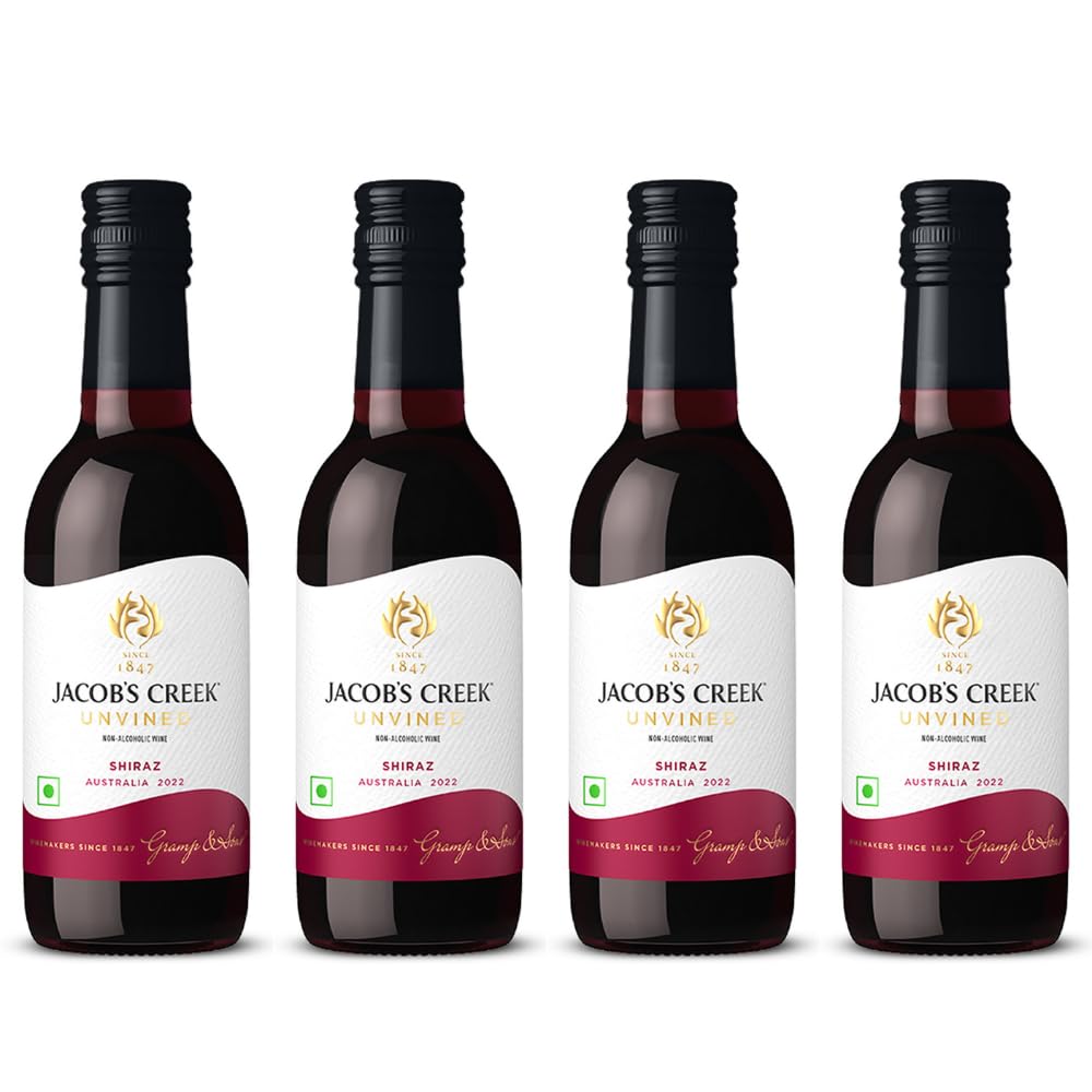 See full amazon price history chart for Jacob’s Creek UNVINED Shiraz Non Alcoholic Wine, 187 Ml (Pack of 4) Jacob’s Creek UNVINED Shiraz Non Alcoholic Wine, 187 Ml (Pack of 4) (B0C6FYVVQR) Amazon Price History, Amazon Price Tracker