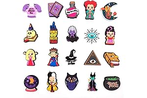 Crocs Charms Hocus Pocus: 20 Pieces of Bewitching Witchery for Your Shoes
