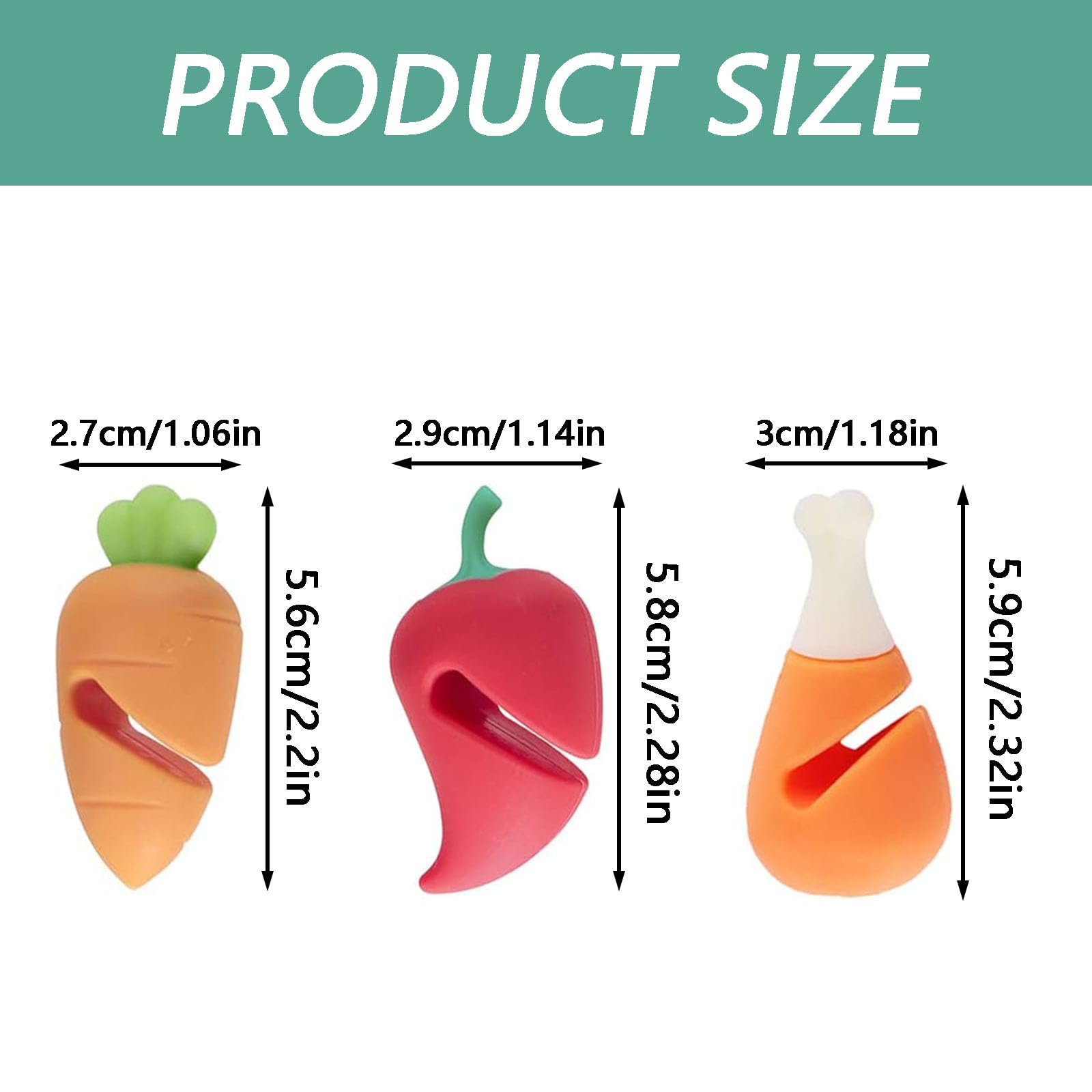 AMYXIYUAN 3Pcs Kitchen Gadgets Spill Proof Lid Lifters Cartoon Animal Lifters Spill Proof for Soup Pot Kitchen Cooking Helper - Image 2