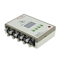Vista 4 de Simulador de señal de SKX-2000C+ECG, generador de señal de ECG con pantalla OLED, tipo recargable