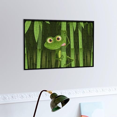 Miniatura 7 de jarenap Molino de viento holandés, rompecabezas de madera de 15.7 x 11 pulgadas para adultos, flores de primavera con molino de viento holandés,