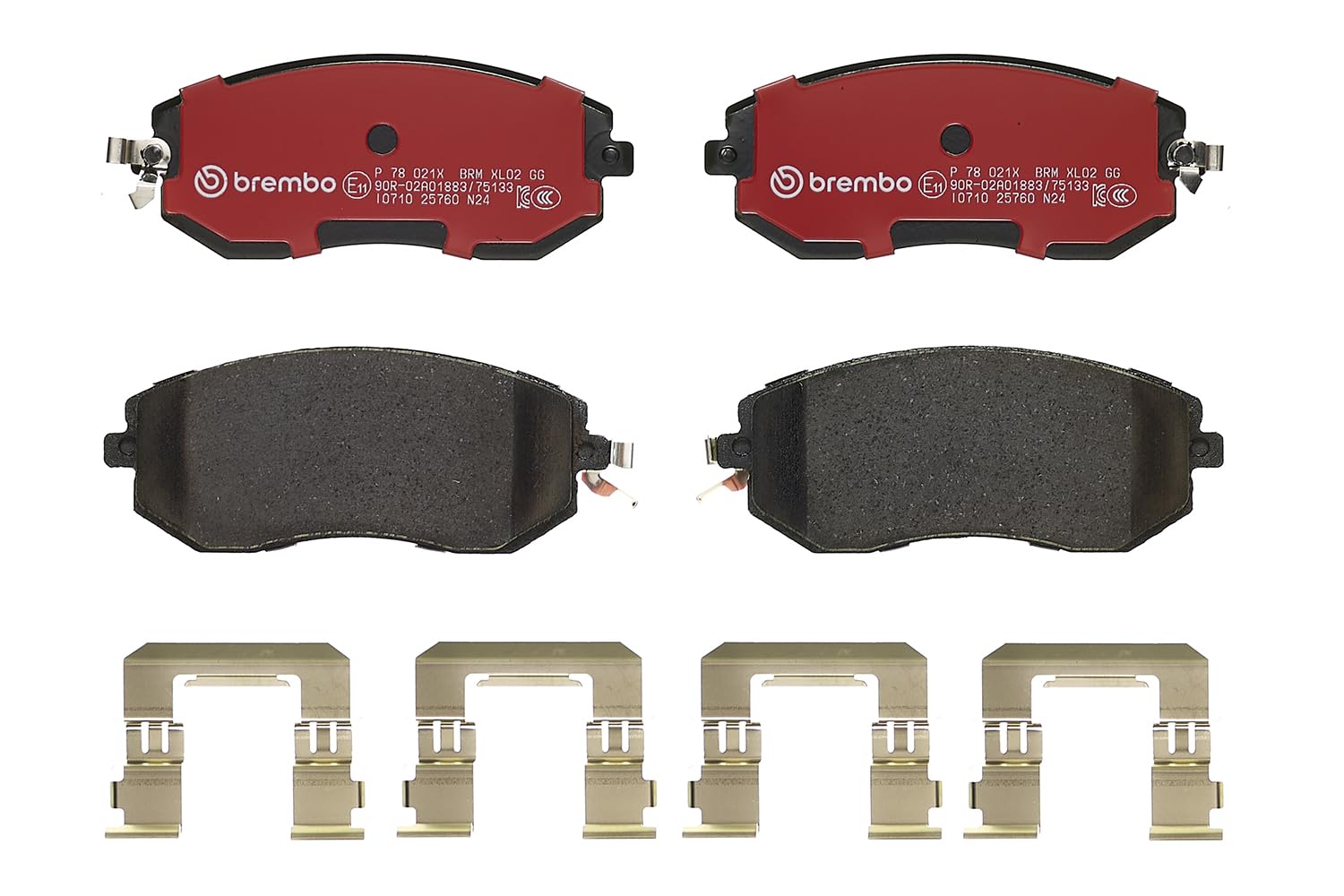Zestaw Klocków Hamulcowych BREMBO P 78 021X przód
