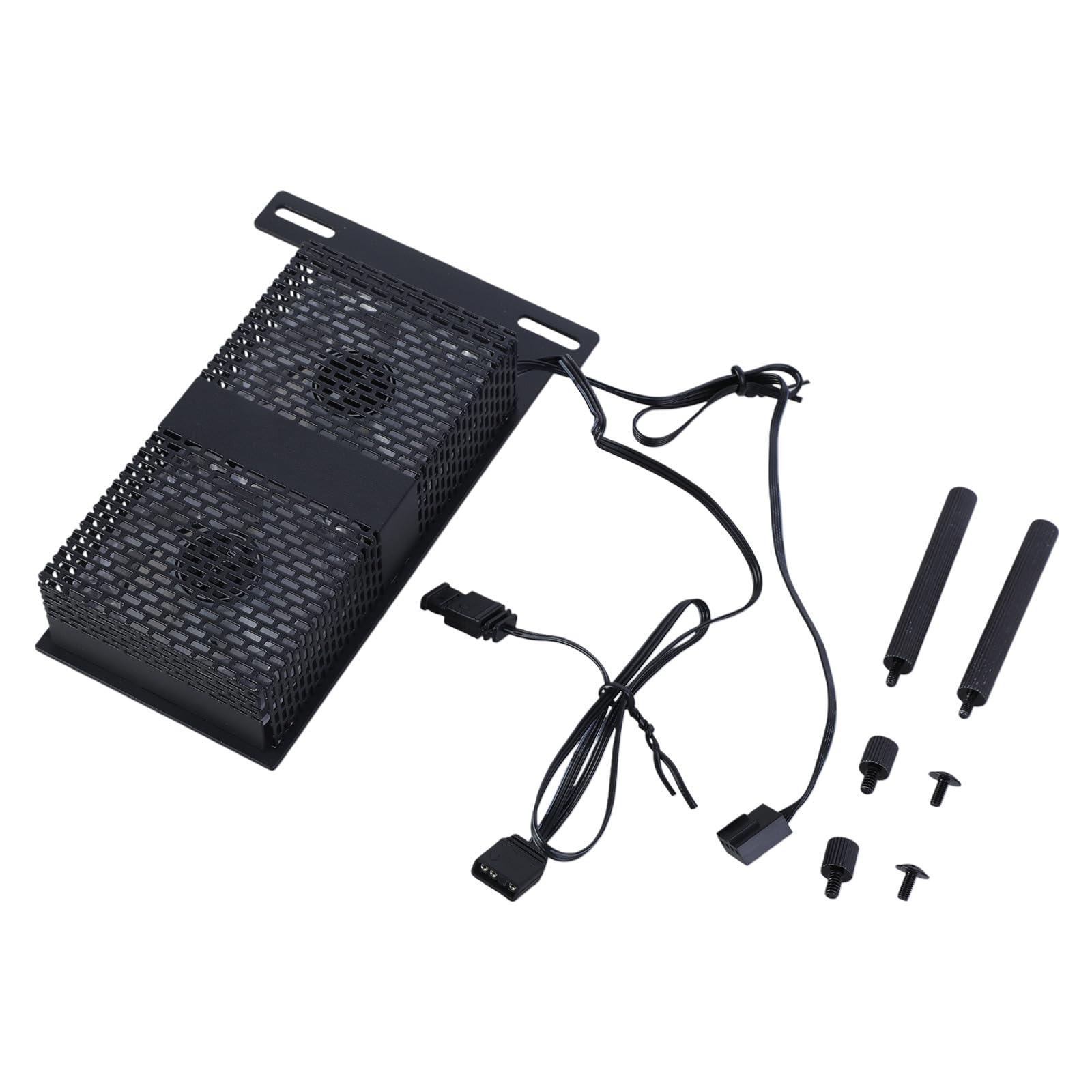 Adjustable Position Cooling Fan Memory Active Heatsink for DDR DDR2 DDR3 DDR4 DDR5 Overclocking Enthusiasts