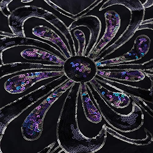 Débardeur à paillettes de danse extensible coupe ajustée - 4