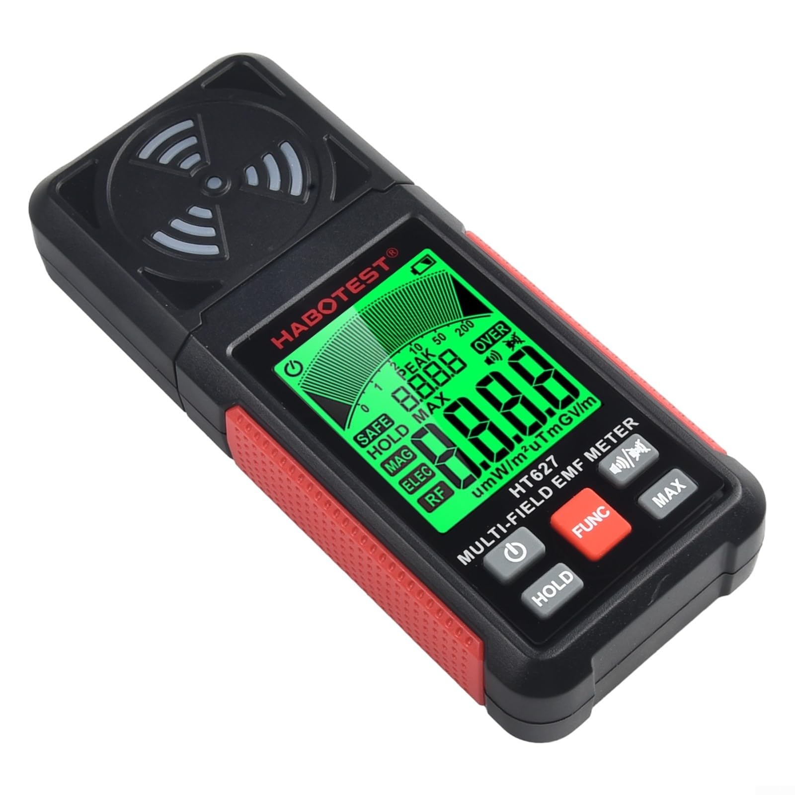 HT627 Outil de mesure de rayonnement électromagnétique pour champs électriques, détection RF