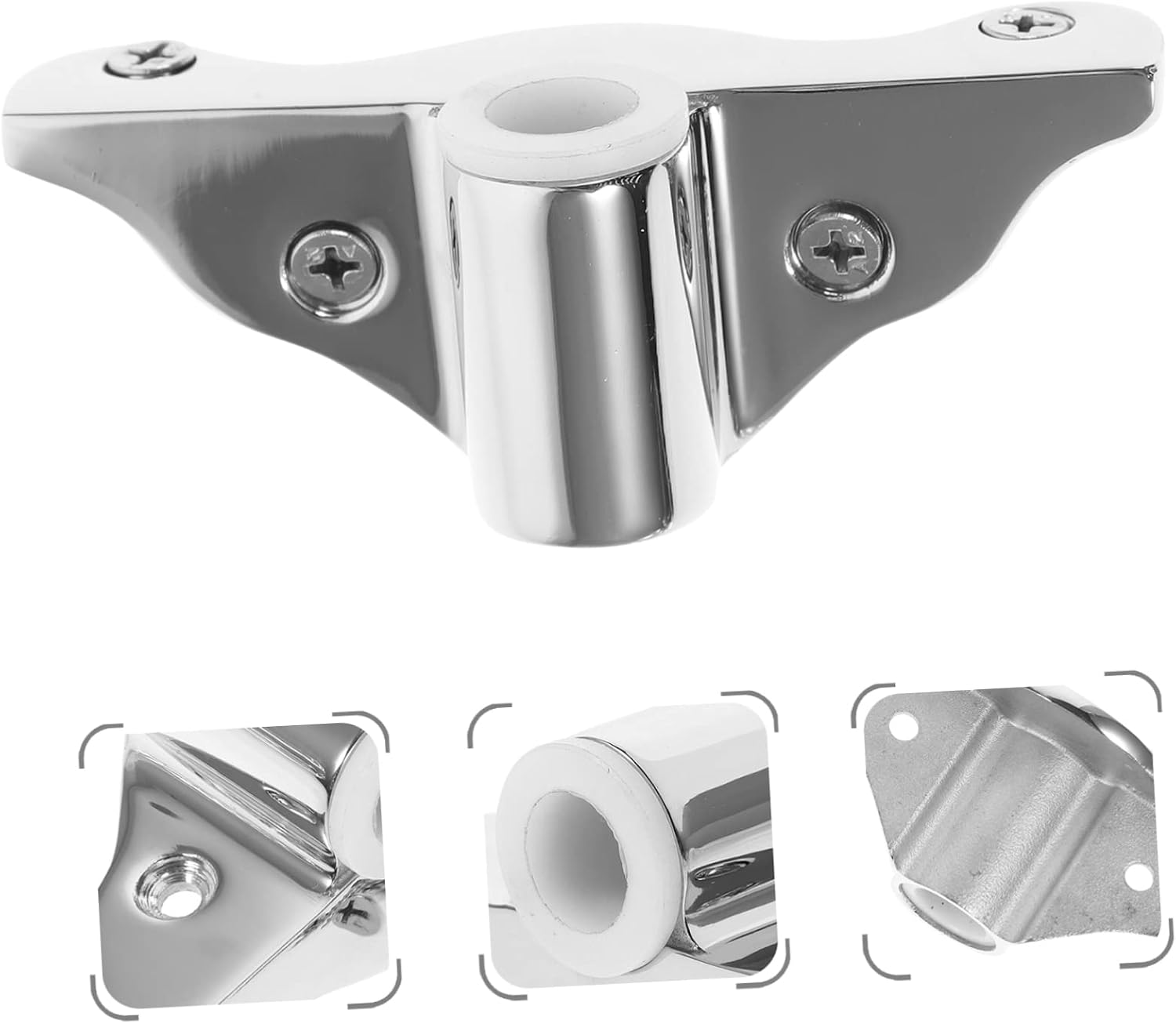 Canoe Kayak Paddle Holder Paddle Base Rustproof Stainless Steel Accessory