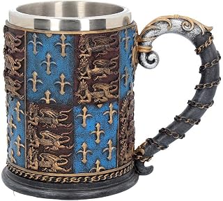 Nemesis Now Tankard Medieval - Taza (14 cm), color azul
