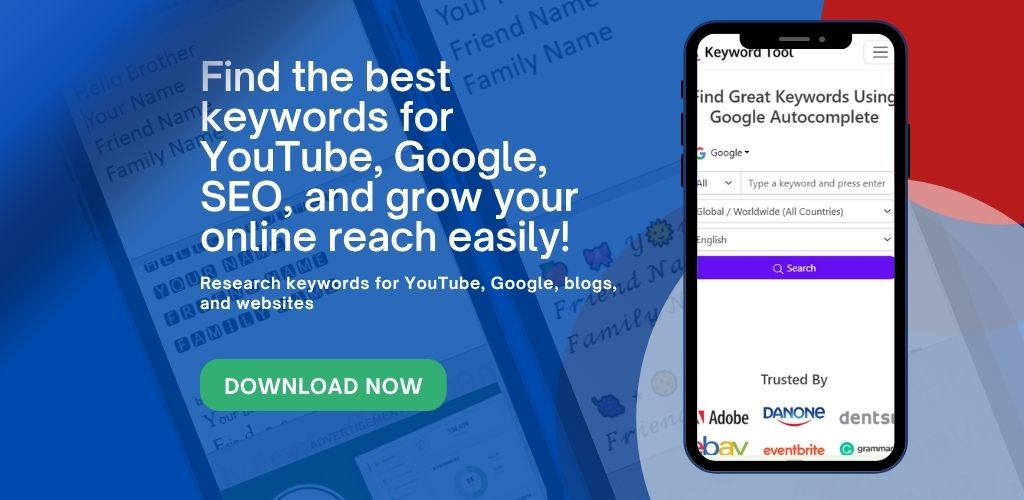 Keyword Research - Keyword Tool