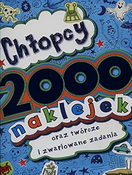 Paperback Chlopcy. 2000 naklejek [Polish] Book