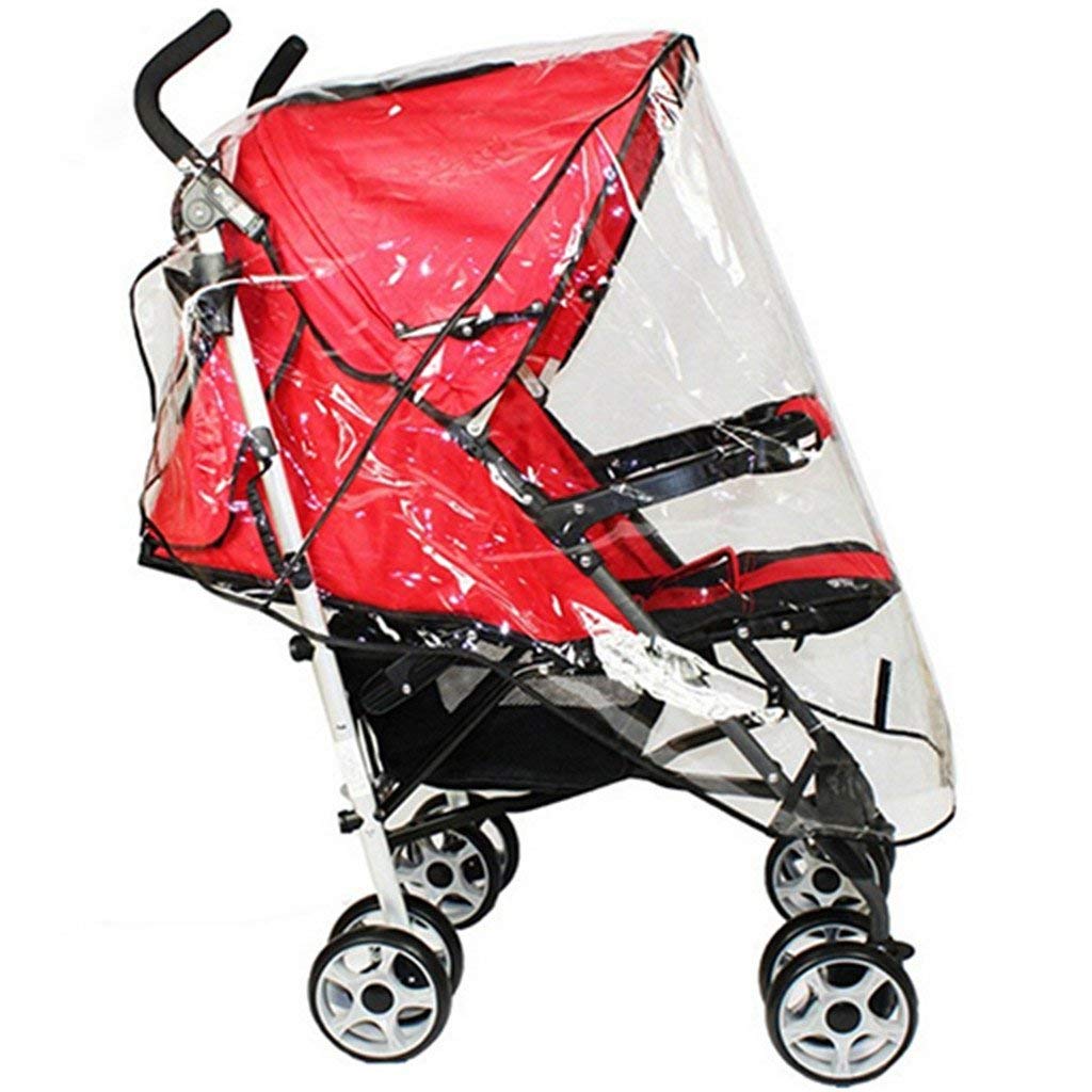 U/K Universal Waterproof Wind Dust Protection Pram Pushchair Pram Rain Cover Creative and Useful Durable