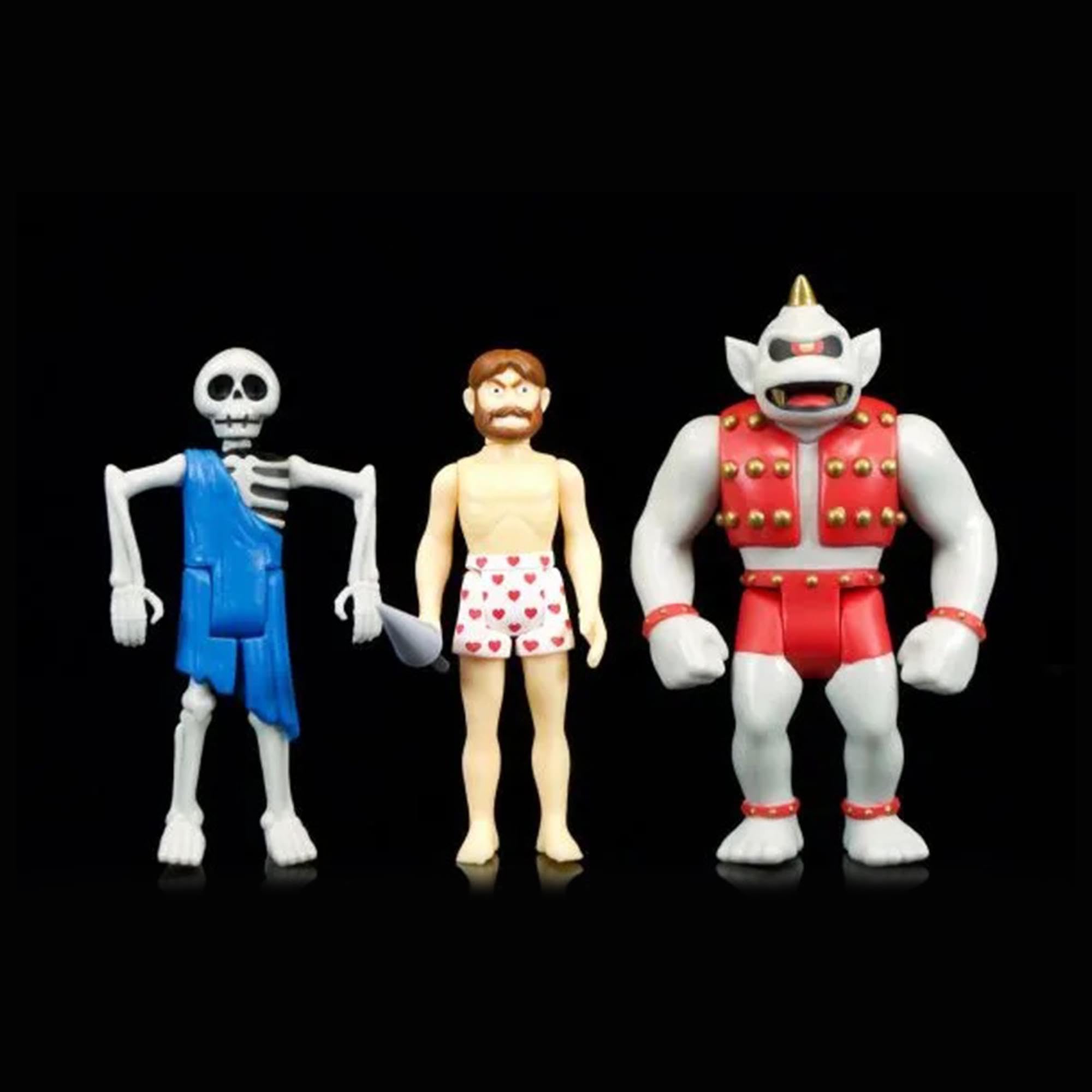 SUPER7 Reaction Action Figure - GNG 3 Pack Set B | Amazon.com.br