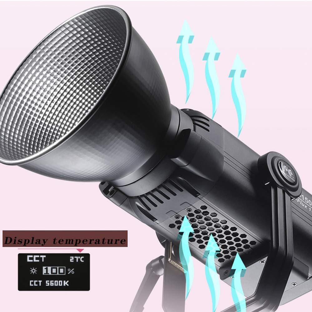 🔥 Hоt Dеаlѕ Falcon Eyes LPS-150T 150W Daylight 5600K Soft Bowens Mount LED Continuous Video Light CRI96+ 109,000Lux@0.5m, 9 Pre-Programmed Lighting Effects, APP Control