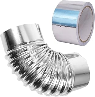 Stainless Steel Stove Pipe 1 Set Stainless Steel Steel Stove Pipe Elbow Flue Pipe Household Elbow Chimney Pipe Wood Stove Pipe