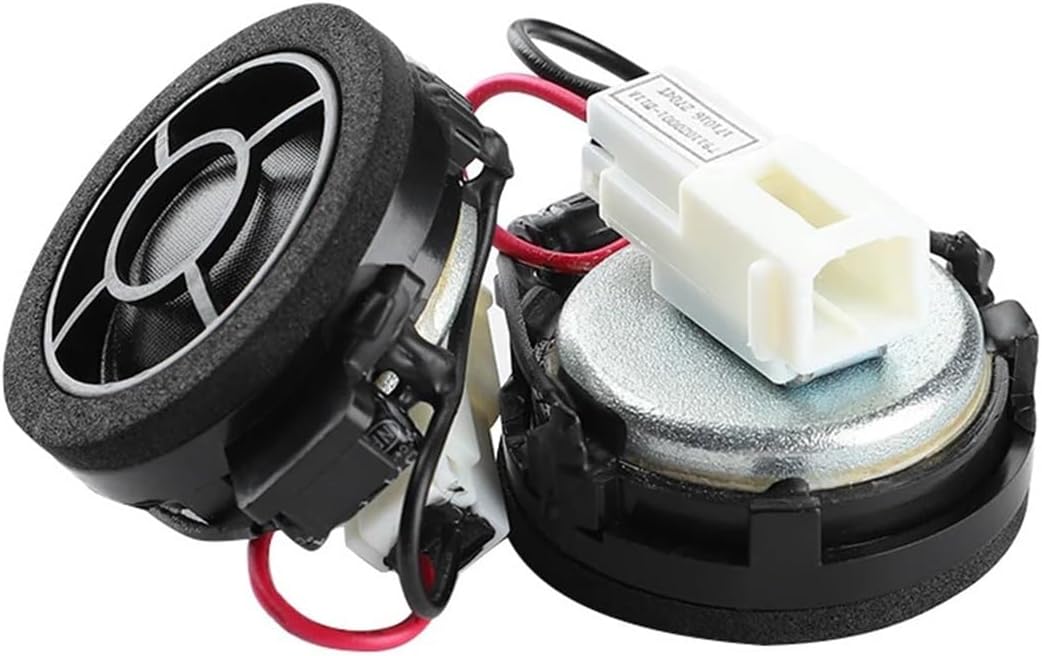 Speaker Voice Coil 2Pcs 1.5 Inch 40MM Audio Tweeter 4 Ohm 25W Silk Film Tweeter 25MM Voice Coil Treble Speaker with Cover Speaker Components