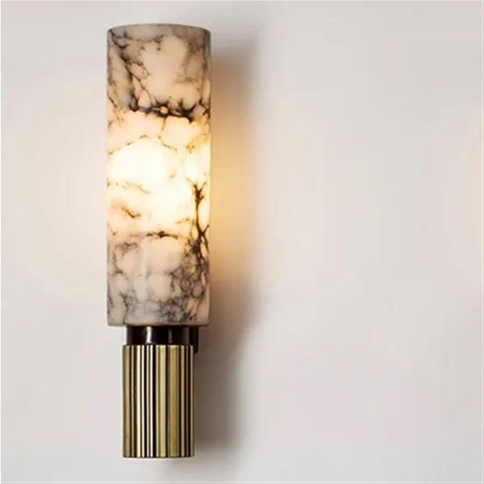Bedroom Lighting Modern Luxury Natural Marble Wall Lamp Living Room Bedroom Bedside Decoration Light Fixtures Vintage Sconce Home-appliance Wall Lights Modern Wall Lights ( Color : Warm White (2700-35
