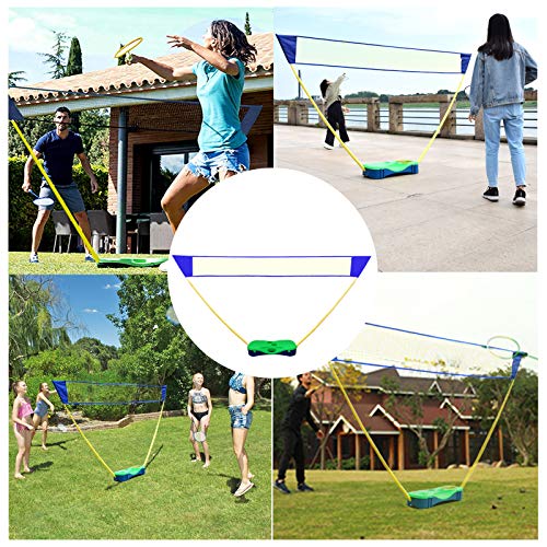 image for NP Badminton Net, MKTOK Badminton Set with Storage Base, Easy Setup Po
