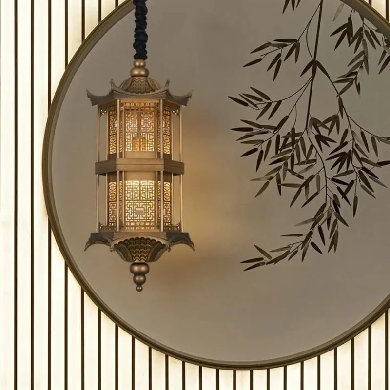 Suspension design chinois classique eclairez votre ilot de cuisine style retro chic - 2