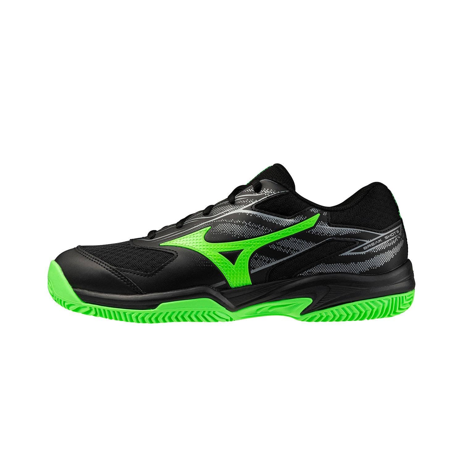 Mizuno Break Shot 5 Clay Court Negro Unisex 61gc2525