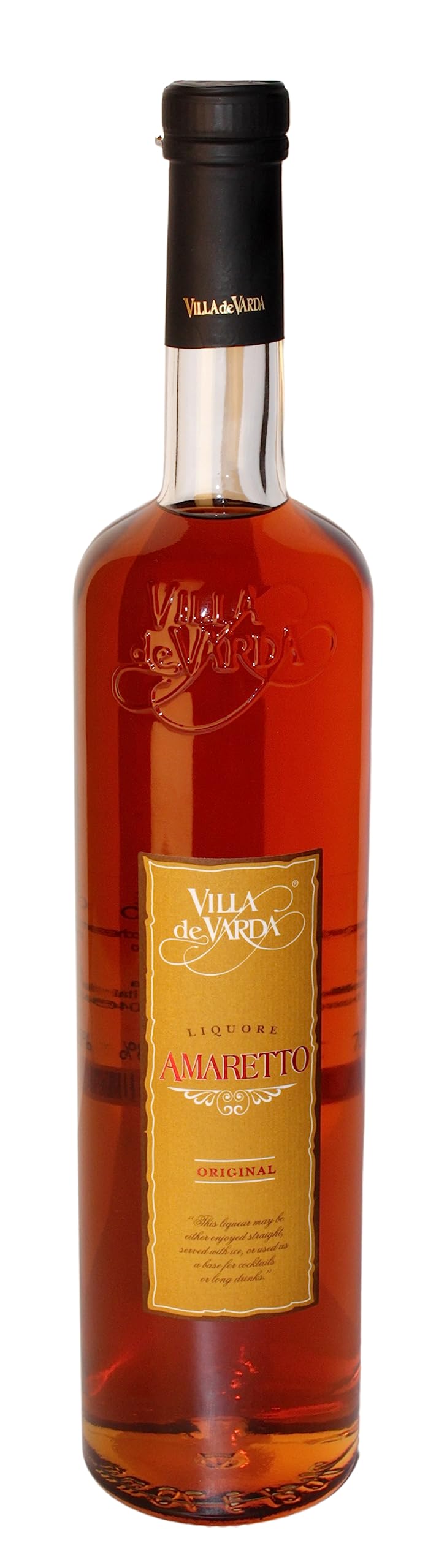 Villa de Varda Amaretto-Likör – 0,7 L, 28% Vol.