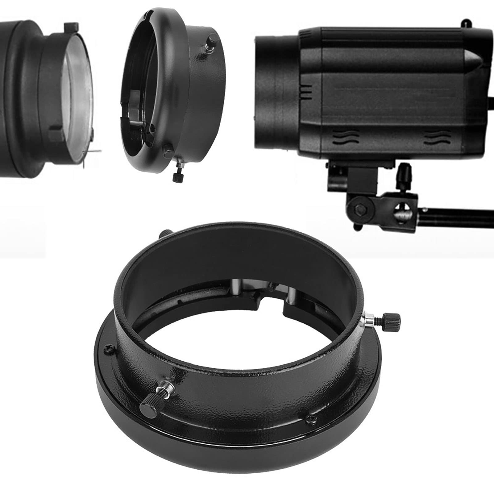 Support, NiceFoto SN-10 Mini Support pour Lampe d'appareil Photo pour
