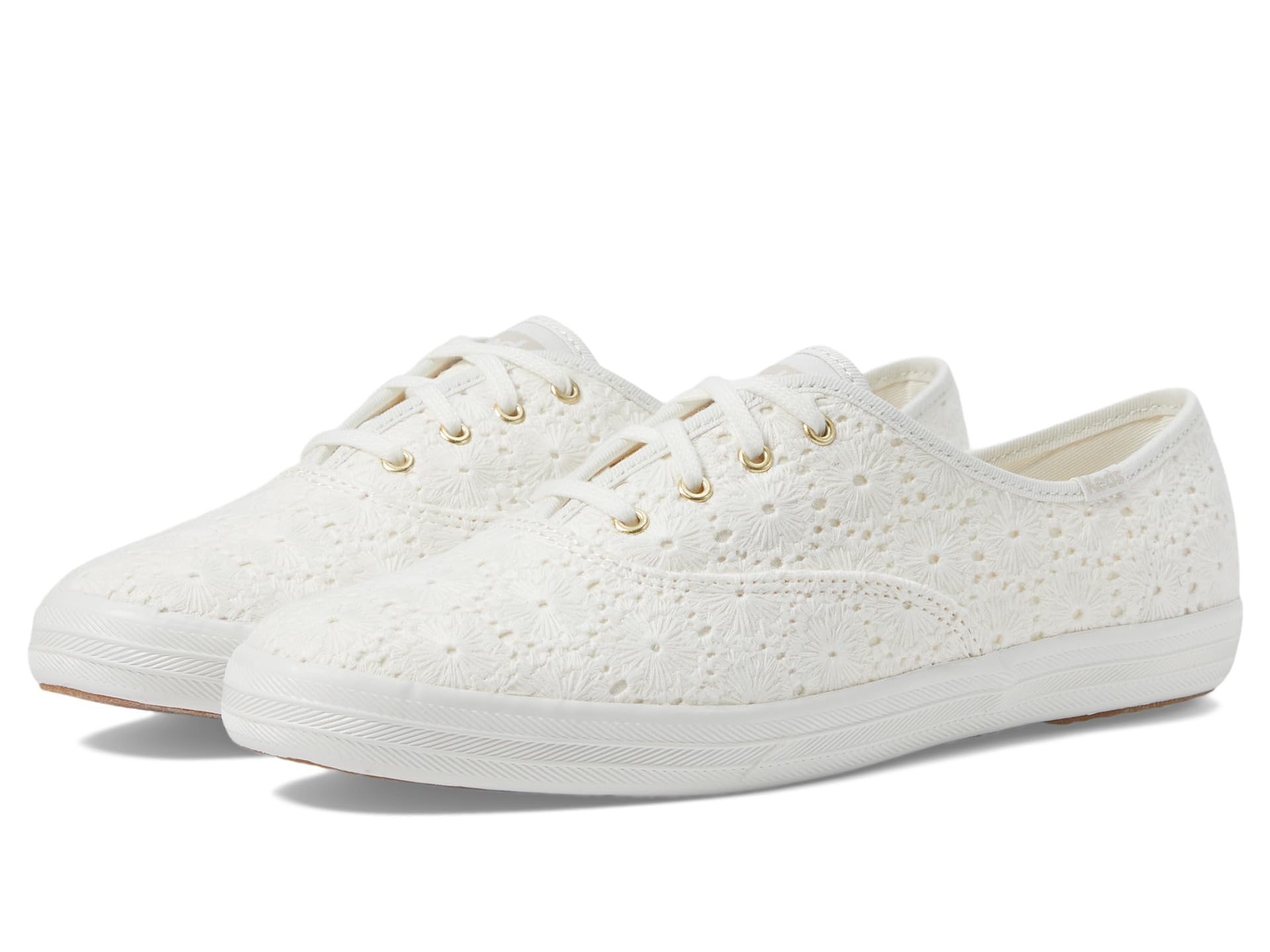Keds Champion Sneaker da Donna in Tela, con Lacci, 7.5 Wide