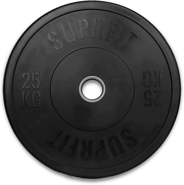 Suprfit Bumper Plate Black