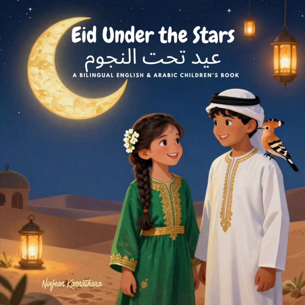 Eid Under the Stars: A Bilingual English & Arabic Children's Book (Festival Adventures Around the World)