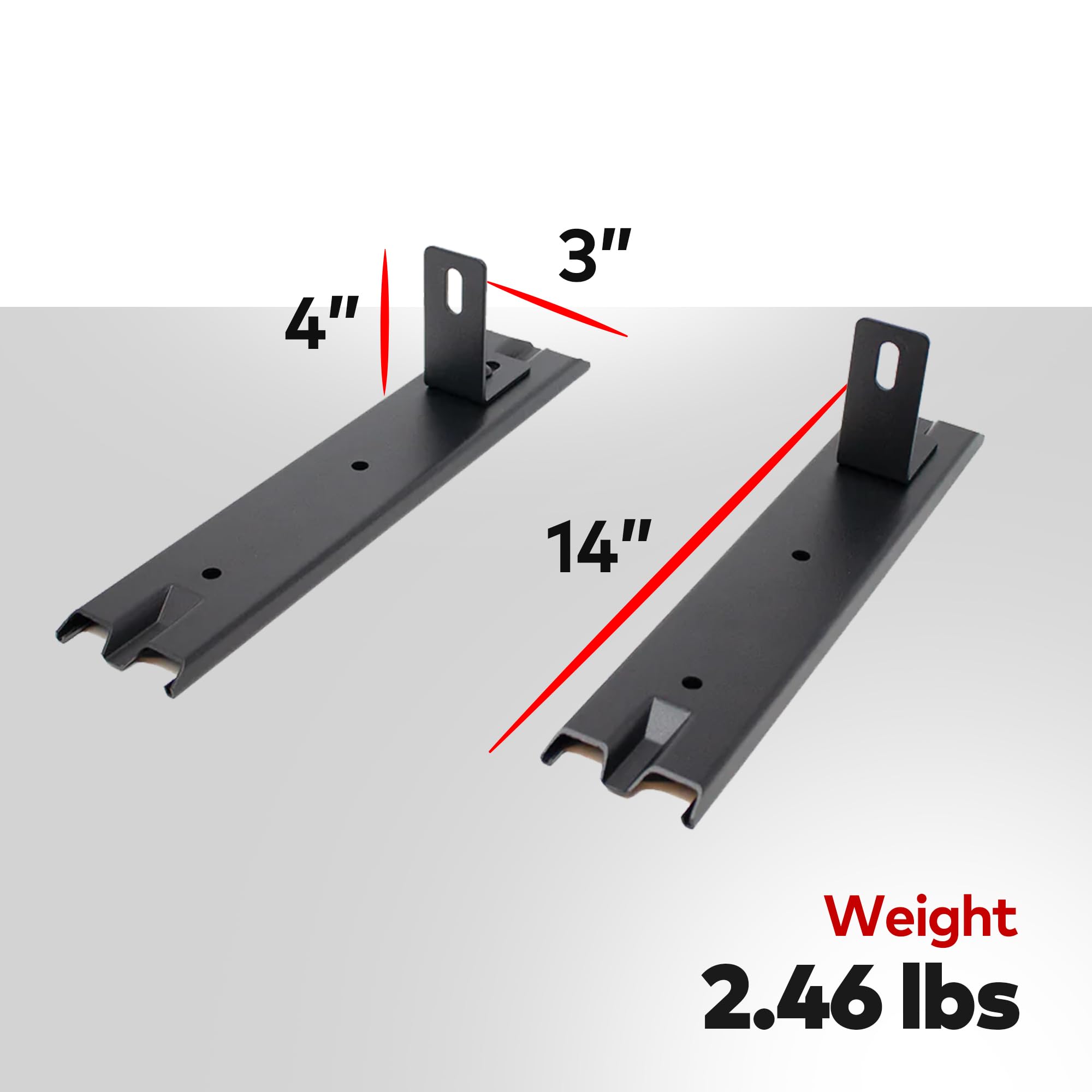 YAKIMA EXO RoadShower Heavy Duty Alloy Steel Modern Powder Coated Finish Adaptor Kit Compatible with 4G and 7G, EXO SwingBase or EXO TopShelf, Black