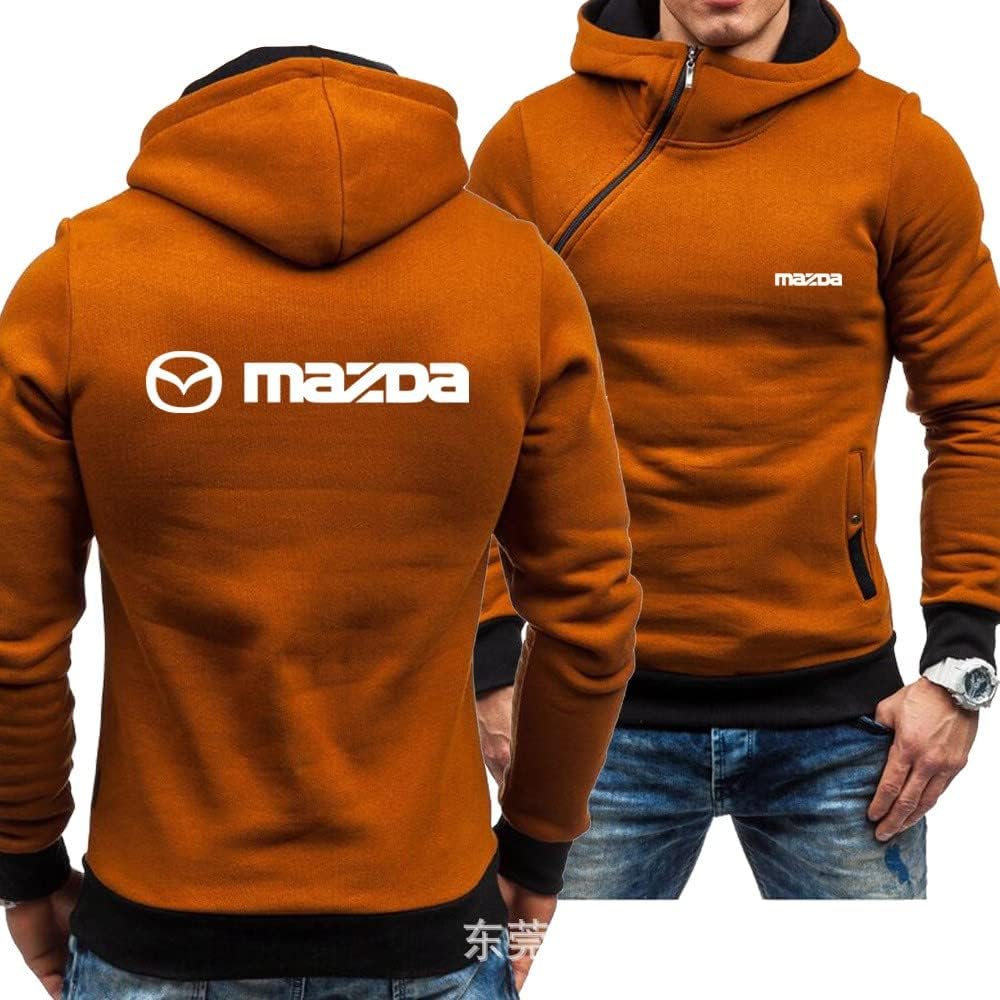 MODRYER Herren Hoodie Scania - Reißverschluss Kapuzenpullover Mit Taschen