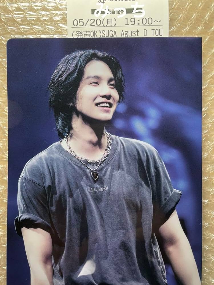 AgustD DVD クリアファル付 SUGA / Agust D DVD 購入特典クリアファイル