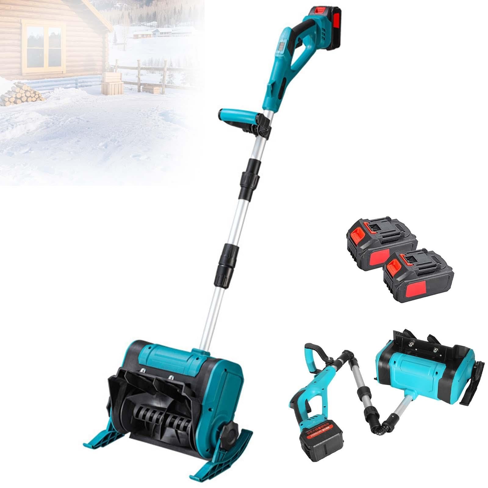 Soplador De Nieve Inalámbrico De 1200 W, Máquina Eléctrica Quitar La Nieve