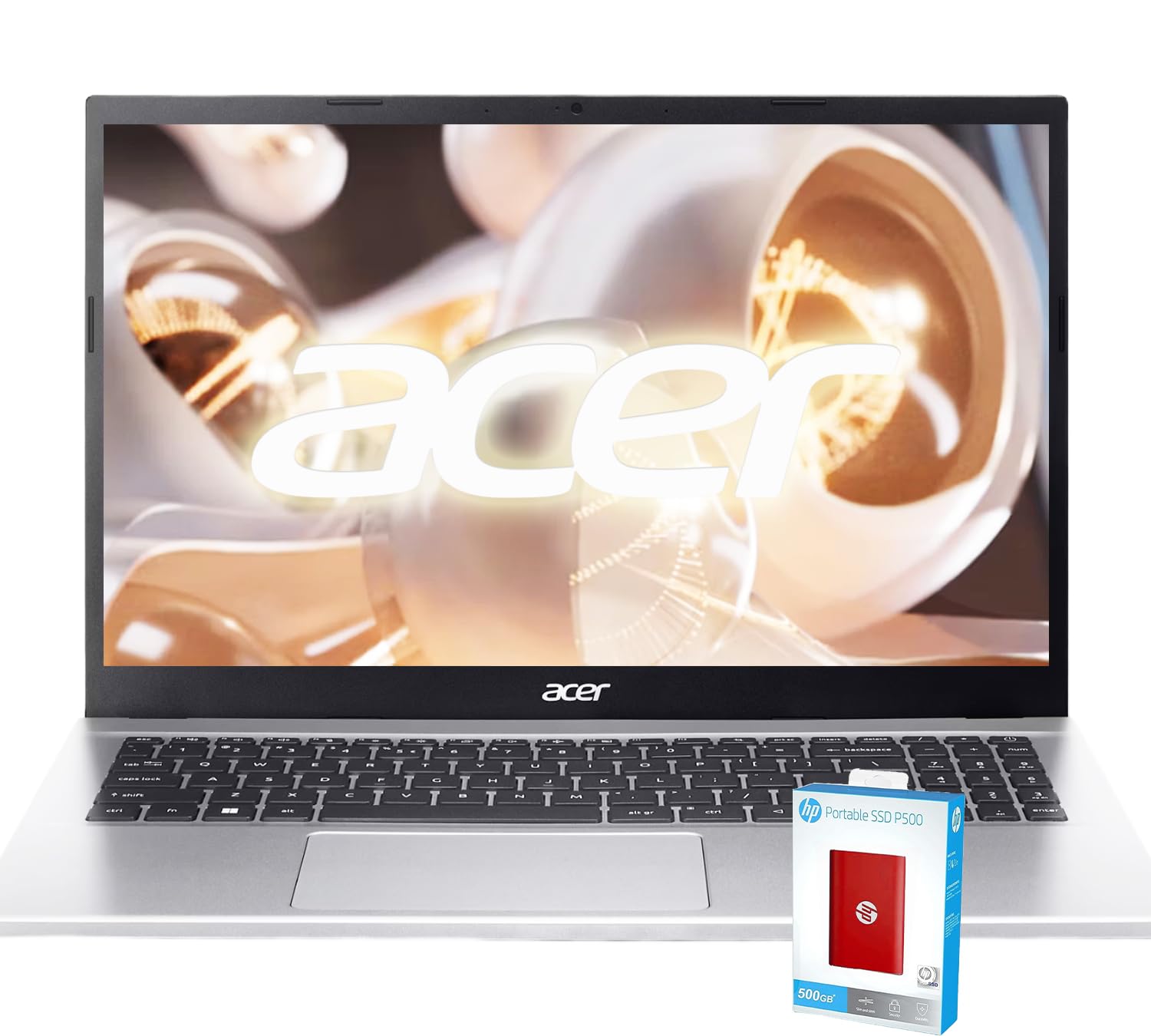 Laptop acer Aspire Pantalla FHD (1920 x 1080) de 15,6 pulgadas AMD  Radeon AMD Ryzen 7-5700U de núcleos 32 GB de RAM SSD de TB (SSD 