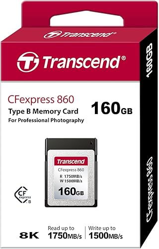 Transcend 160GB CFexpress 860 Typ B — nuotrauka 4