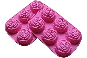 BargainRollBack Flower Ice Molds for Mimosas and Parties