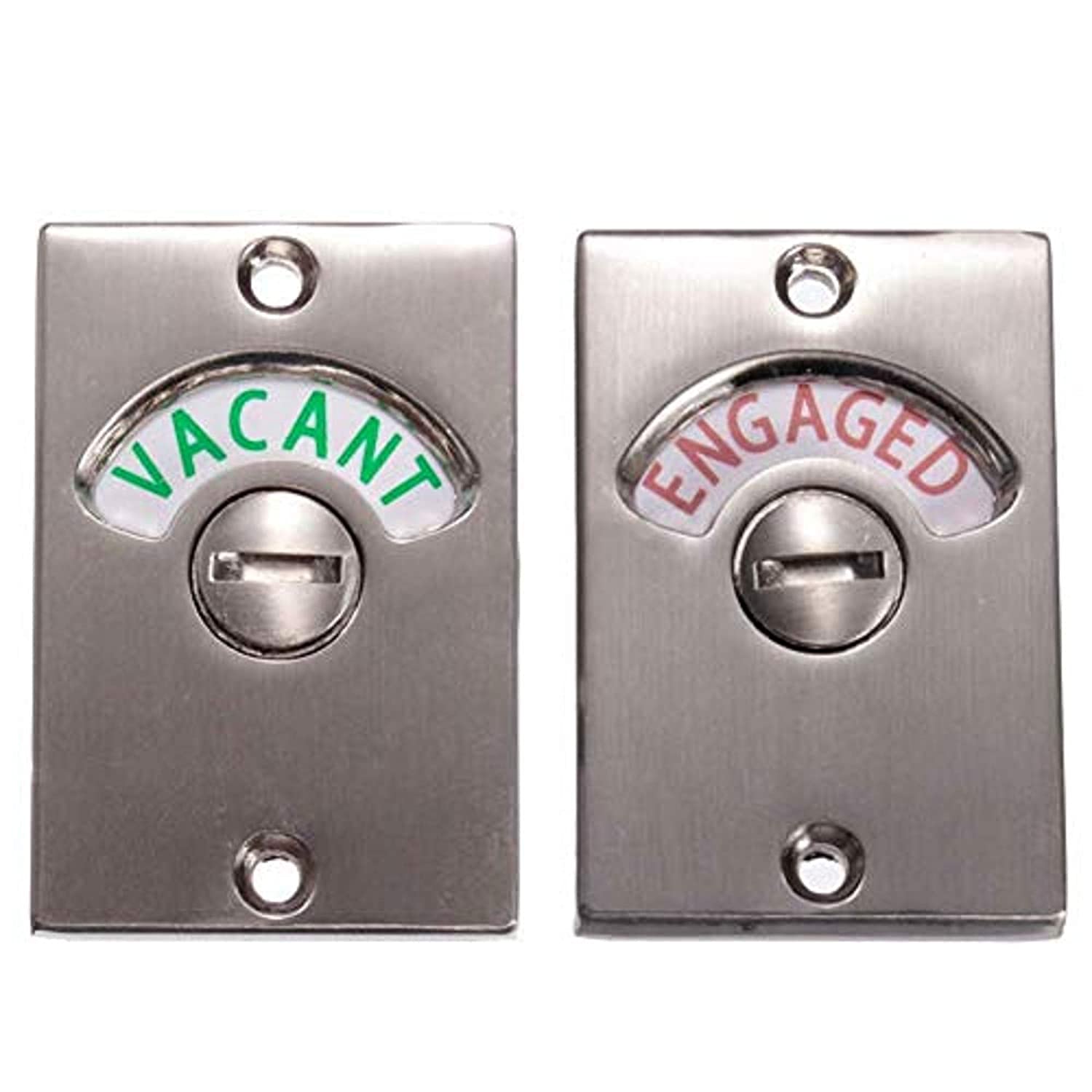 Toilet Door Lock - Vacant/Engaged Indicator -4