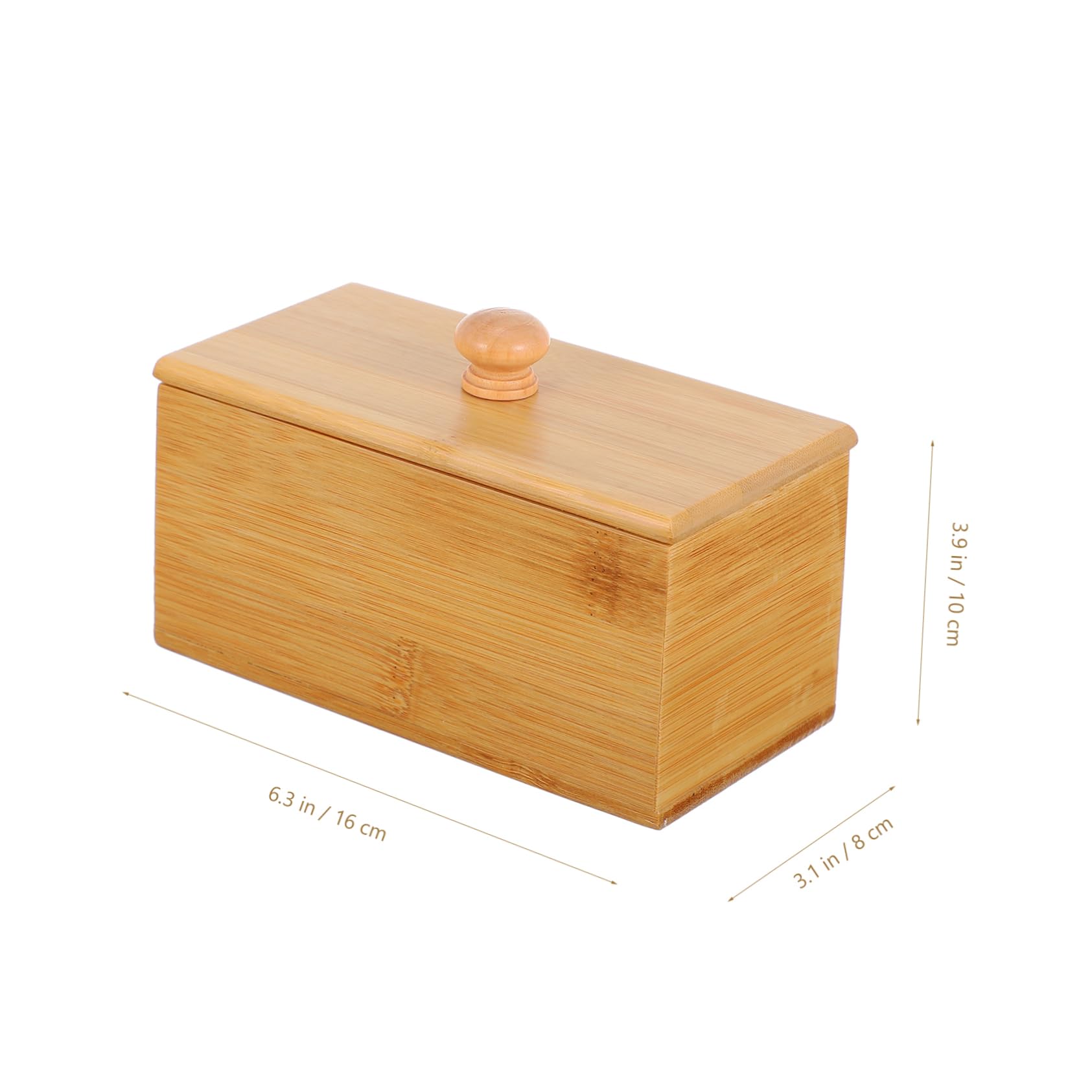 MAGICLULU Kreative Teebox mit Deckel und Zwei Fächern für Büro
