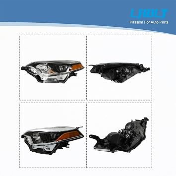 LABLT Headlights Replacement for 2014 2015 2016 Corolla Headlight Right Passenger Side