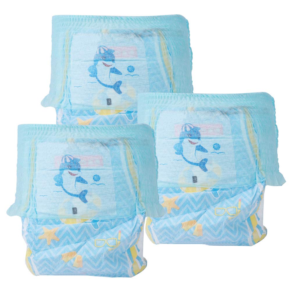 Reusable Baby Diapers 360° Elasticity, Soft Protection, Waterproof for Infant and Toddler, Close Fit with Baby Body (L 9-14kg)