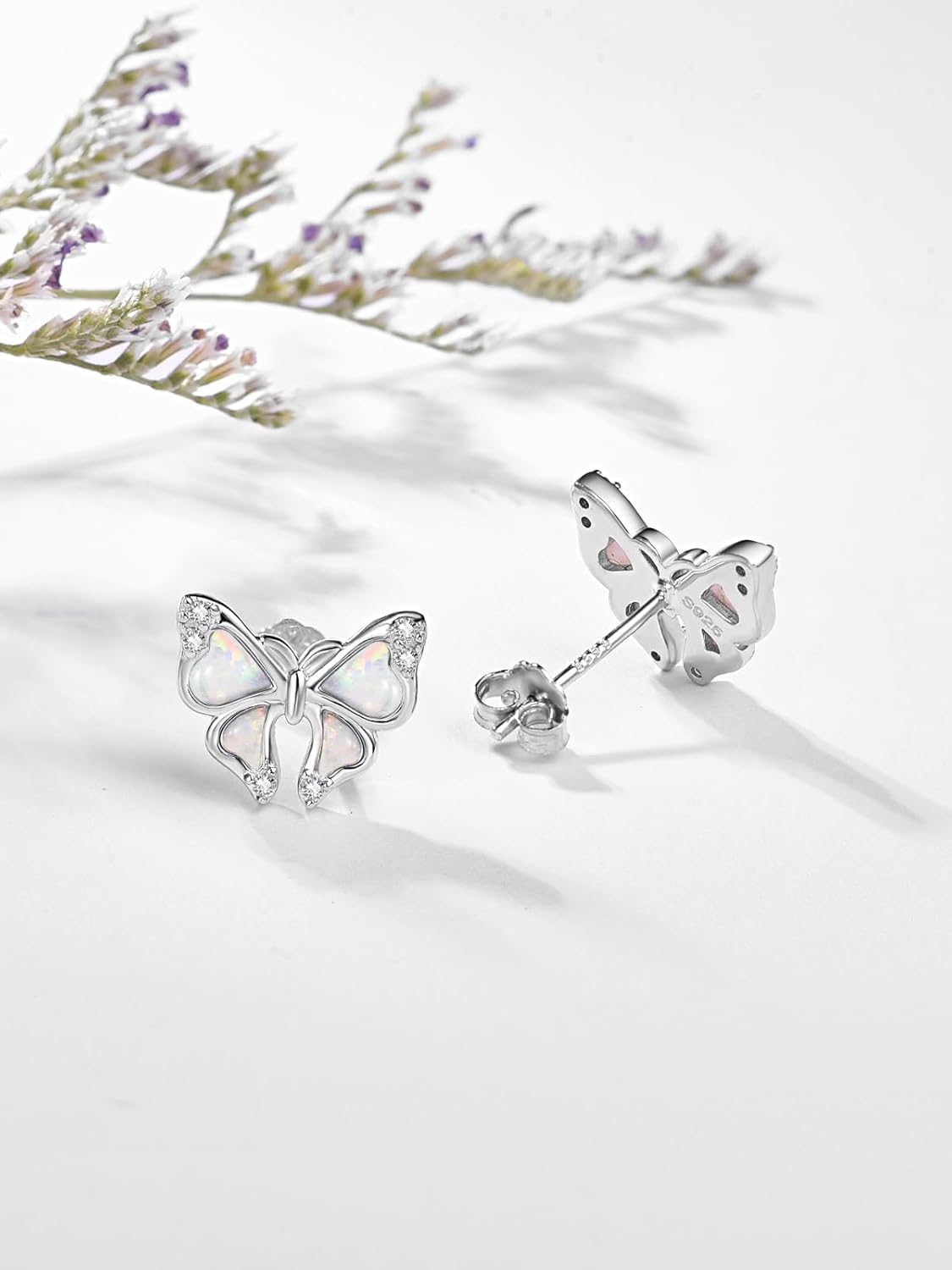 Dreamboat Hypoallergenic Animal Stud Earrings for Women 925 Sterling Silver Cute Animal Jewelry Gifts for Sensitive Ear - Image 2