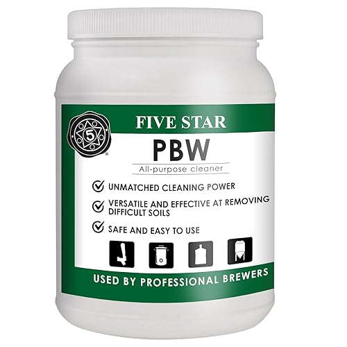 Five Stars PBW limpiador en polvo jarra de 18 k