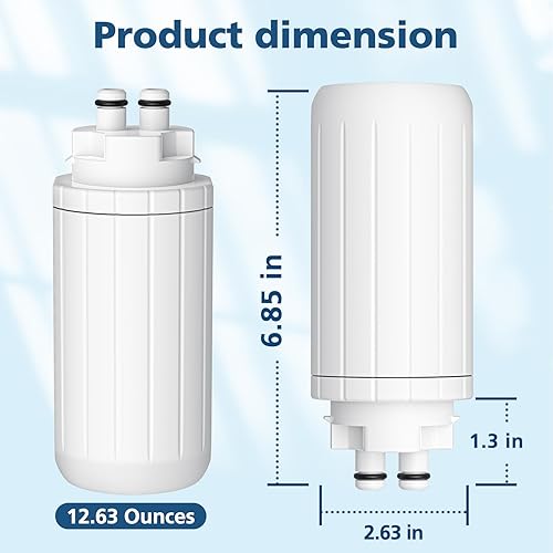Miniatura 4 de Paquete de 2 sistemas de filtro de agua, compatible con el dispositivo de filtro de agua de encimera de Brita Hub Instant Potente