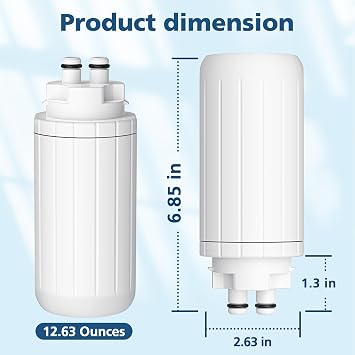 2-Pack Water Filter Replacement, Compatible with Brita Hub Instant Powerful Countertop Water Filter Device, Lasts Six Months or 120 Gallons, Replace Filter Model Number CTO1